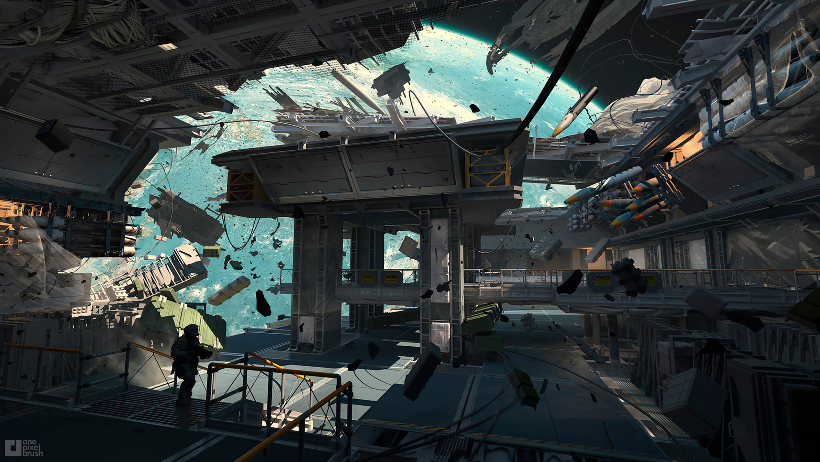 call of duty infinite warfare video game concept art environment