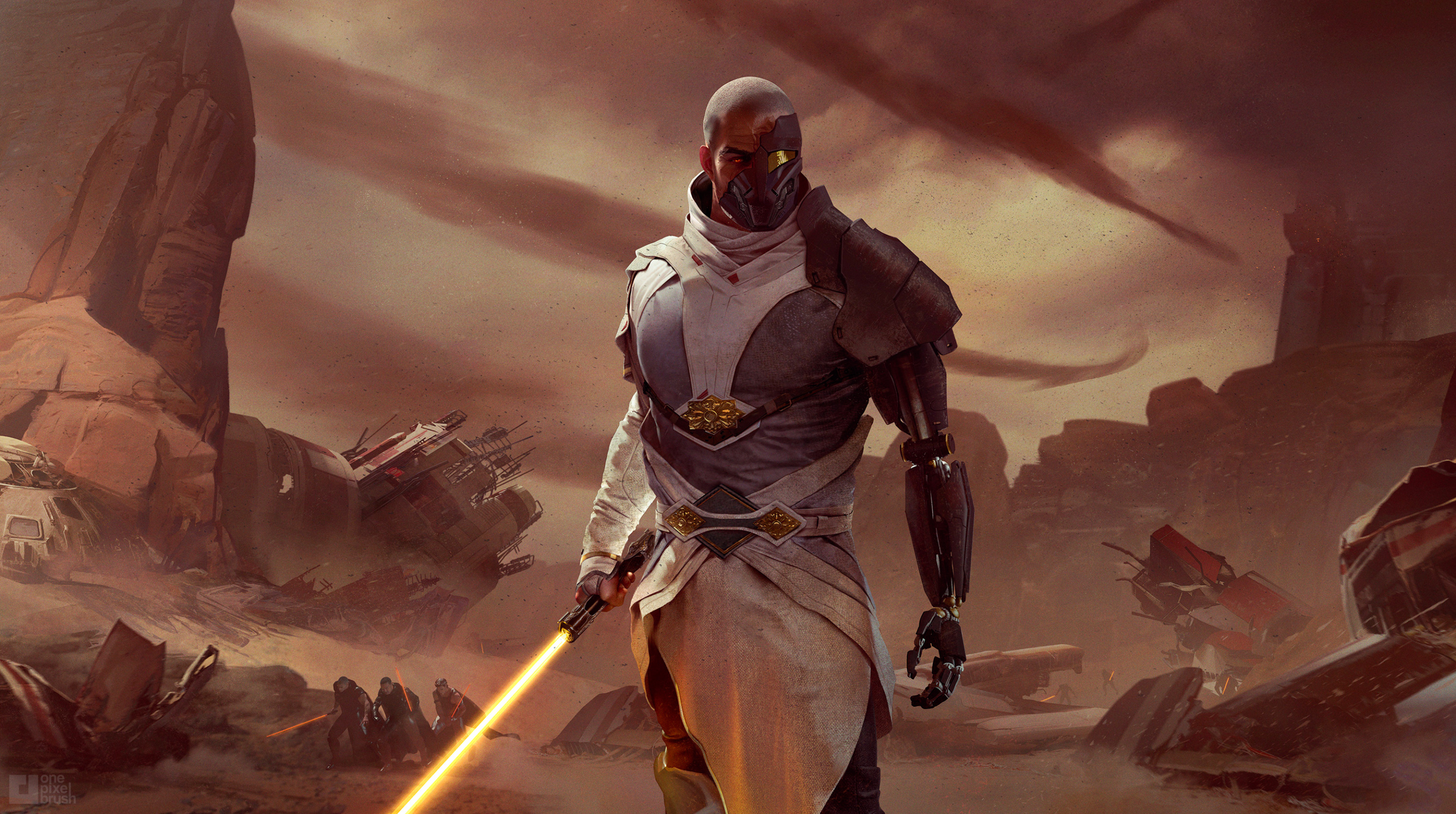 star wars video game movie concept art soldier character design